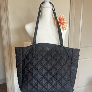 Kate Spade Quilted Black Tote